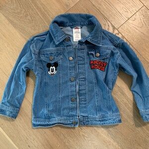 Mickey Mouse jean jacket 🐭 Excellent pristine condition
